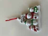 Snowman Family of 4 - $12